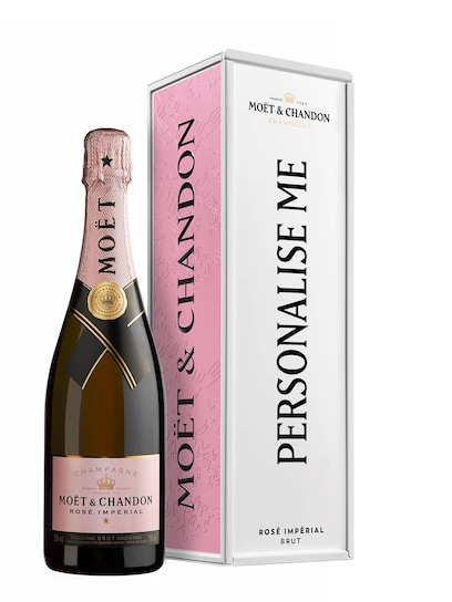 Moët & Chandon Rosé Impérial Classic Bespoke Metal Gift Tin