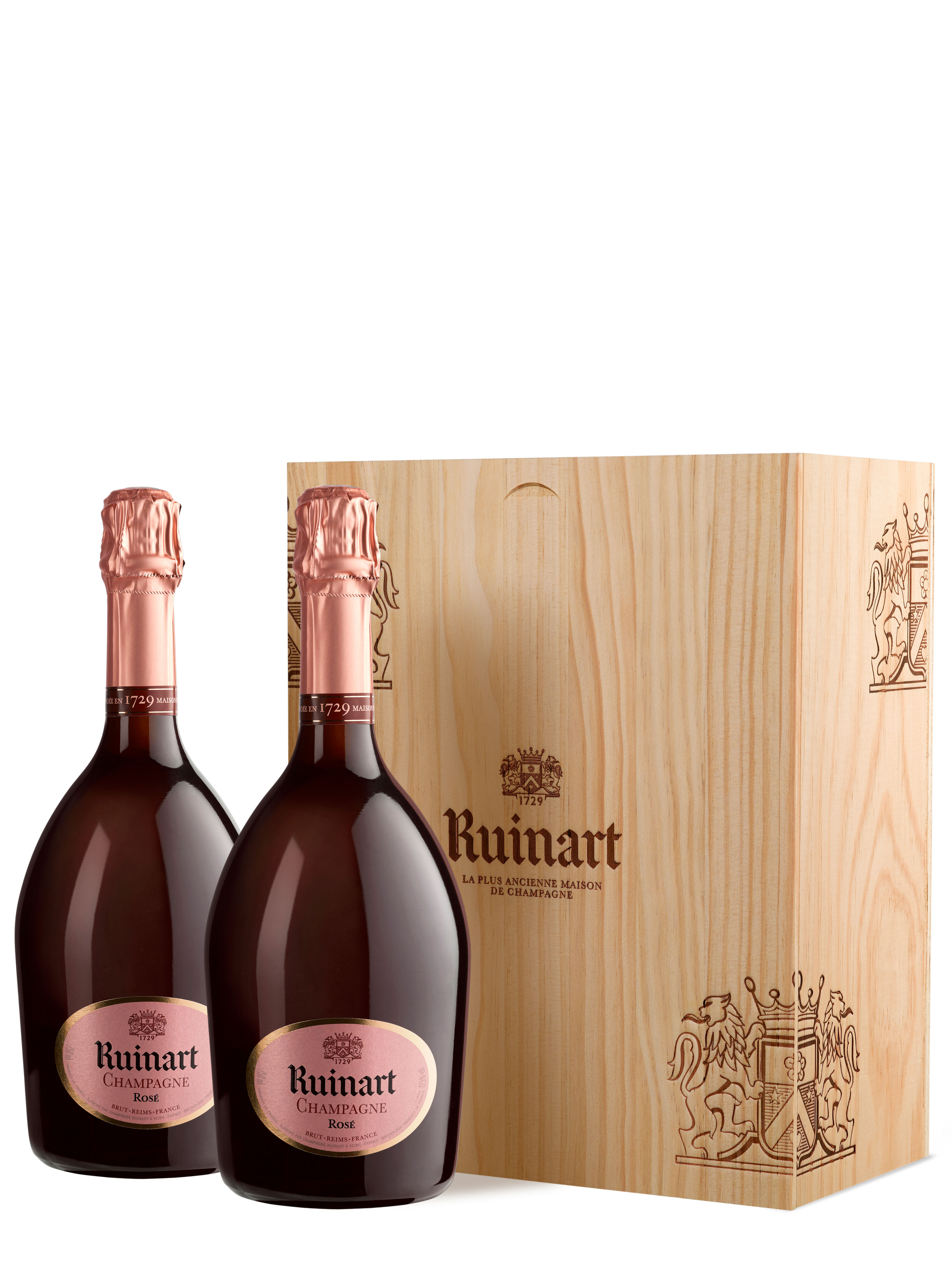Ruinart Rosé coffret duo