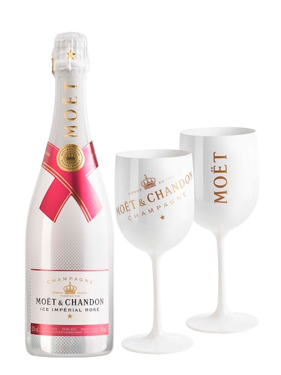 Moët & Chandon Ice Impérial Rosé and Glasses Set
