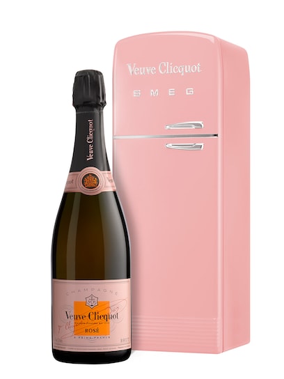 Veuve Clicquot Rosé Fridge x SMEG