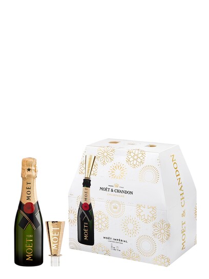 Moët & Chandon Impérial Brut End of Year Festive Minis Limited Edition Geschenkpackung 