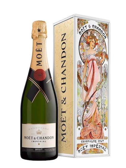Moët & Chandon Limited Edition Art Nouveau Flowers Impérial Brut