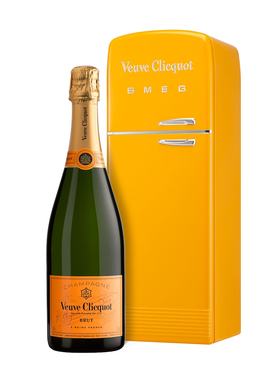 Veuve Clicquot Yellow Label Brut Fridge x SMEG - Buy Online | Clos19